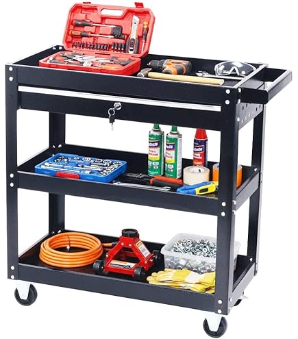Amazon.co.jp: ツールワゴン ツールカート工具カート スチール製